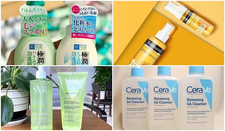 10 sản phẩm sữa rửa mặt tốt cho da hỗn hợp được tin dùng