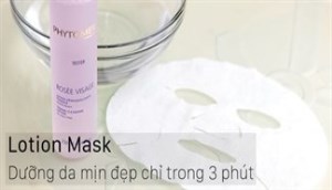 Lotion Mask, dưỡng da đẹp như cô gái Nhật chỉ với 3 phút mỗi ngày