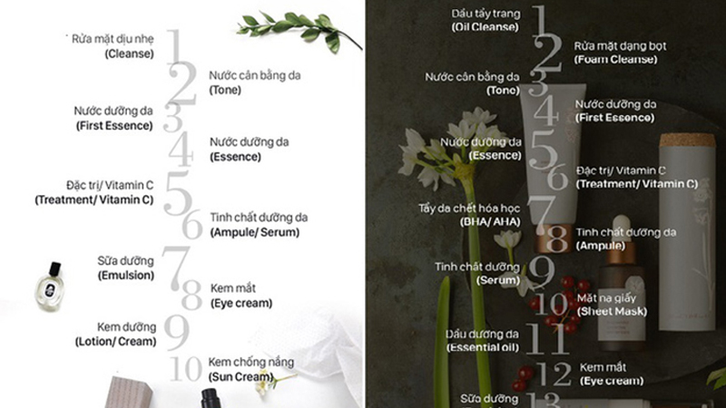 Cách chăm sóc da của người Hàn