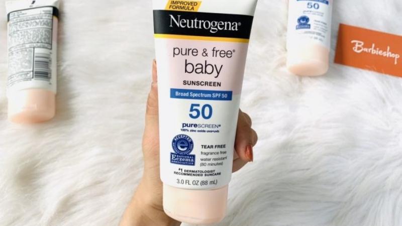 Kem chống nắng Neutrogena Pure & Free Baby
