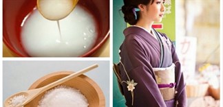 Công thức nước gạo lên men cho da trắng mịn, sạch mụn của phụ nữ Nhật