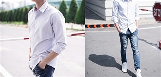 5 cách phối áo sơ mi nam đẹp cho cả tuần