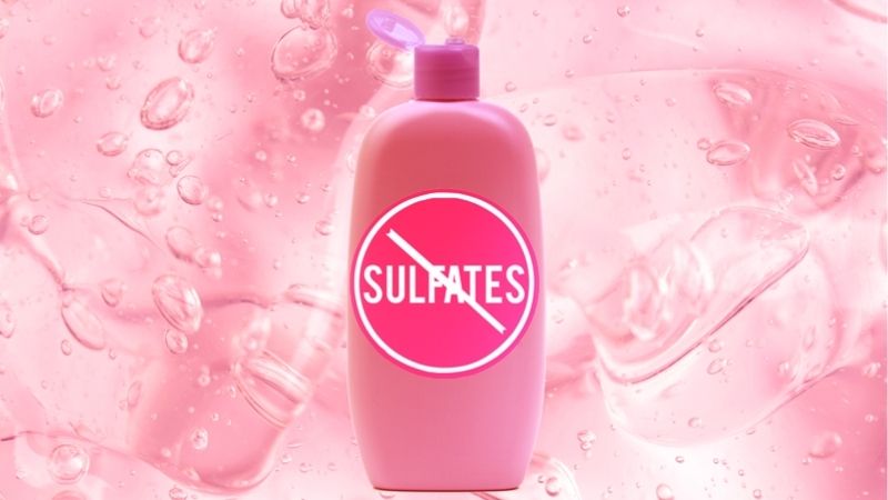 Sử dụng dầu gội không có sulfate