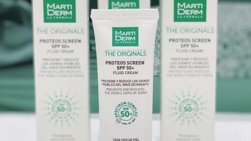 Kem Chống Nắng MartiDerm The Originals Proteos Screen SPF50+ Fluid Cream