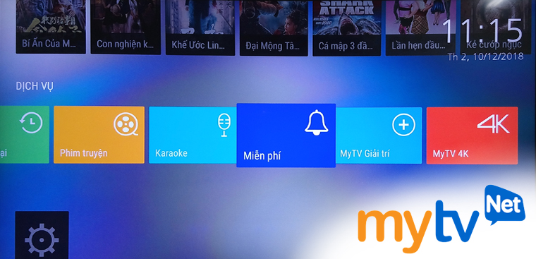 Cách sử dụng ứng dụng MyTV trên Android tivi Sharp 2018