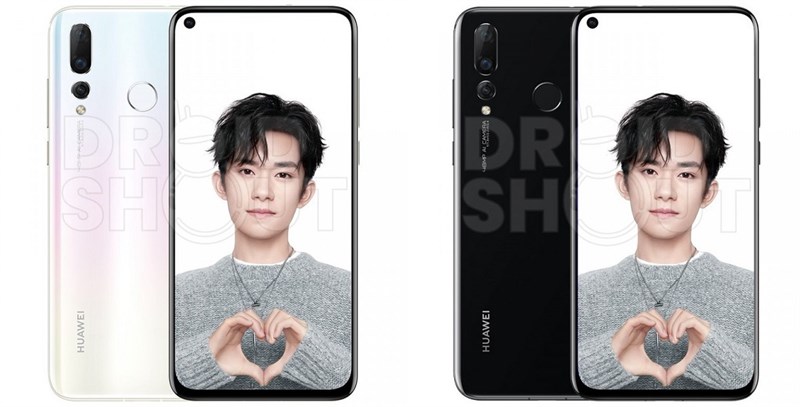 Huawei Nova 4 lộ ảnh render sắc nét với 4 màu khác nhau