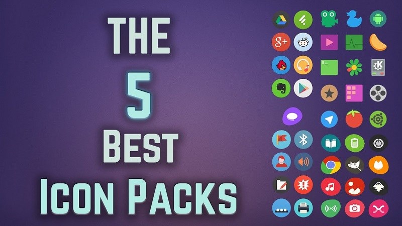 5 gói icon pack tính phí nhưng được miễn phí có hạn cho Android