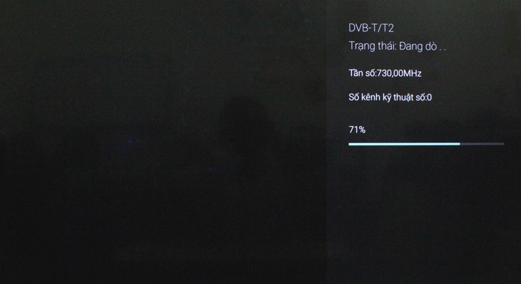 Cách dò kênh DVB-T2 trên Android tivi Panasonic 2018