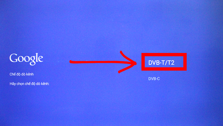 chọn DVB-T2