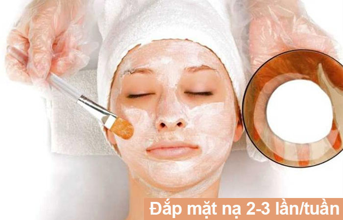 Đắp mặt nạ sữa tươi 2 đến 3 làn một tuần