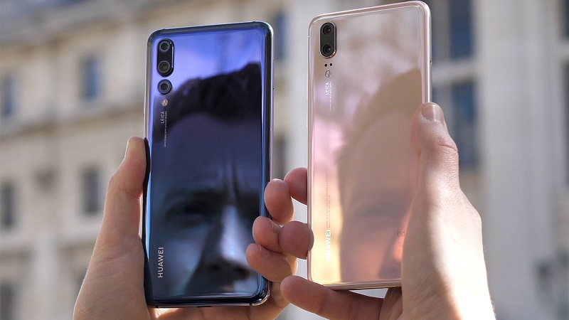 Dòng smartphone phổ biến nhất của công ty là Huawei P20