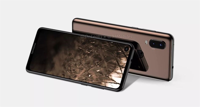 Motorola P40 camera kép, màn hình “nốt ruồi” xuất hiện trong video 360 độ