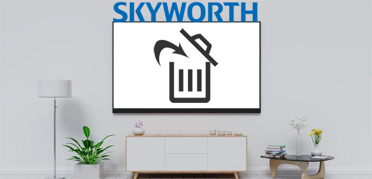 Cách xoá ứng dụng trên Android tivi Skyworth