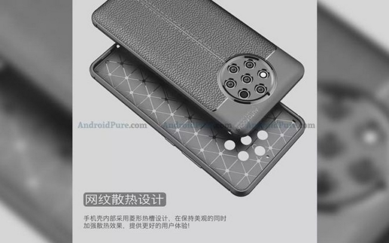 Thêm 1 bộ ốp lưng Nokia 9 xuất hiện cho thấy mặt sau trang bị 5 camera Thêm 1 bộ ốp lưng Nokia 9 xuất hiện cho thấy mặt sau trang bị 5 camera