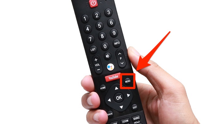 Remote của tivi Panasonic