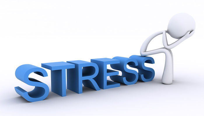 Rụng do stress