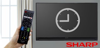 Cách hẹn giờ tắt cho Smart tivi Sharp 2018