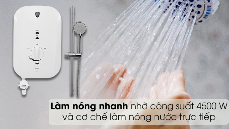 Máy nước nóng có tốn điện không? Cách sử dụng máy nước nóng hiệu quả nhất > Phụ thuộc vào dung tích và loại máy trực tiếp hay gián tiếp