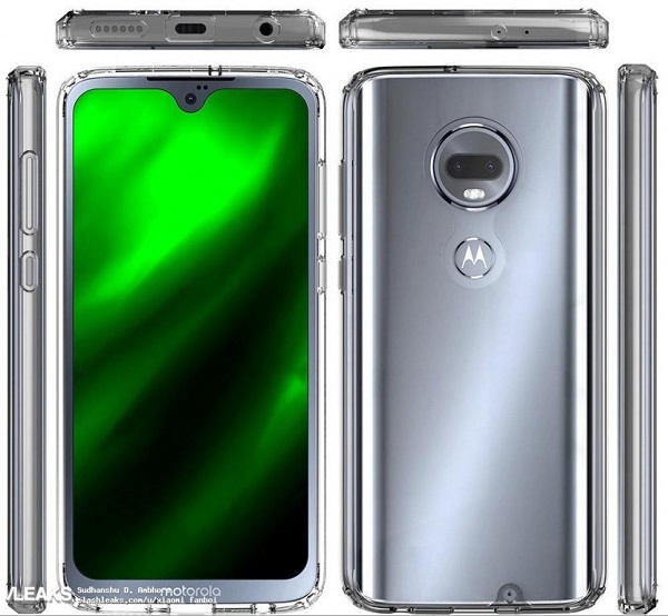 Moto G7 lộ diện đầy đủ thông qua bộ ốp lưng trong suốt