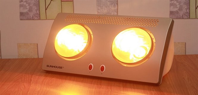 Đèn sưởi nhà tắm có hại không?