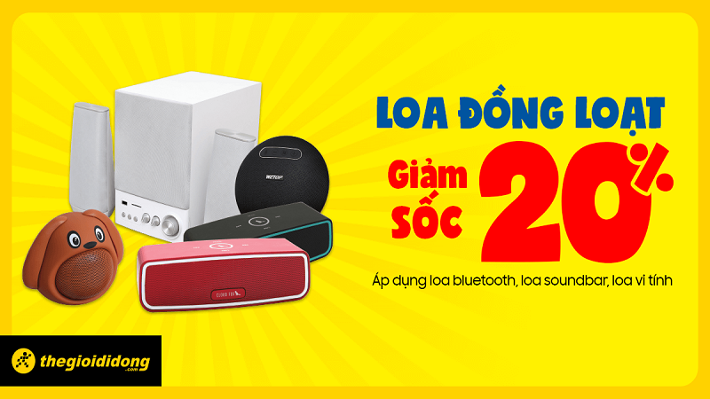 Loa giảm giá 20%