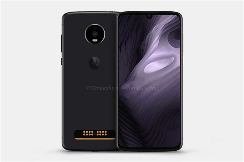 Moto Z4 Play lộ video 360 độ: Màn hình tràn cạnh, hỗ trợ Moto Mods
