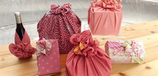 Cách gói quà không cần giỏ theo phong cách Furoshiki Nhật Bản