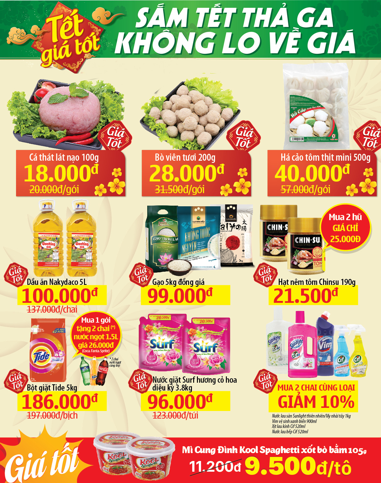 Siêu thị Bách hoá XANH 170 Đinh Quang Ân khai trương 12/01/2019