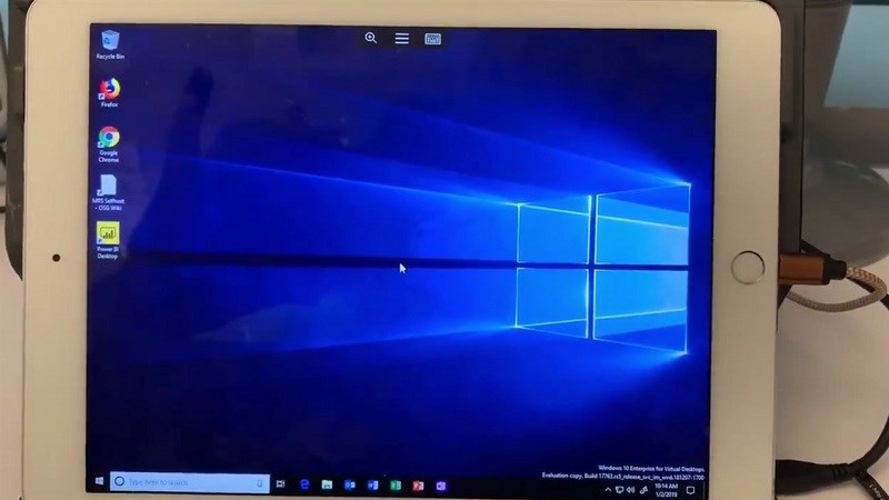 Tính năng WVD giúp iPad chạy mượt Windws 10 và hỗ trợ chuột Bluetooth