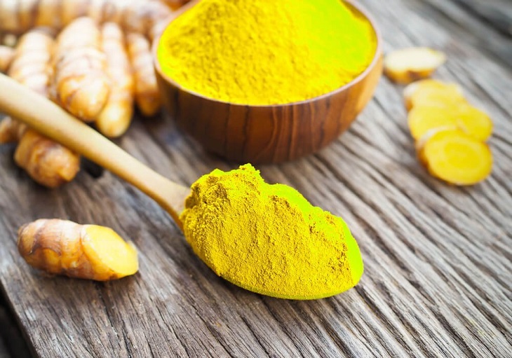 What is turmeric starch?