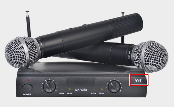 Tần số UHF, VHF trên micro là gì?