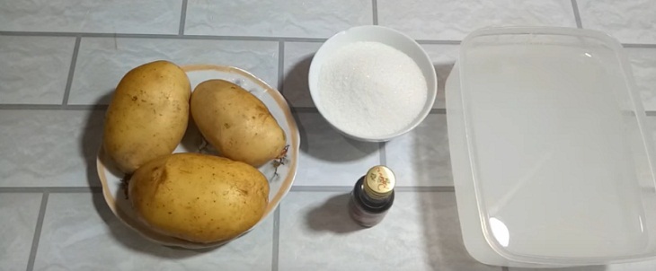 Cách làm mứt khoai tây sợi