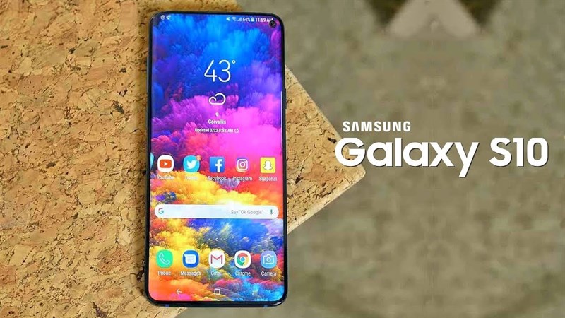 Samsung vô tình để lộ thiết kế của Galaxy S10 Samsung vô tình để lộ thiết kế của Galaxy S10