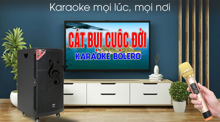 Loa kéo Karaoke Mobell K1501 800W