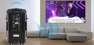 Hướng dẫn sử dụng bảng điều khiển dàn karaoke di động ACNOS