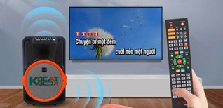 Cách sử dụng remote trên dàn karaoke di động ACNOS