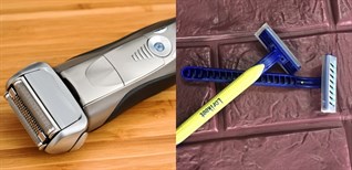 Nên dùng máy cạo râu hay dao cạo râu? So sánh ưu, nhược điểm chi tiết