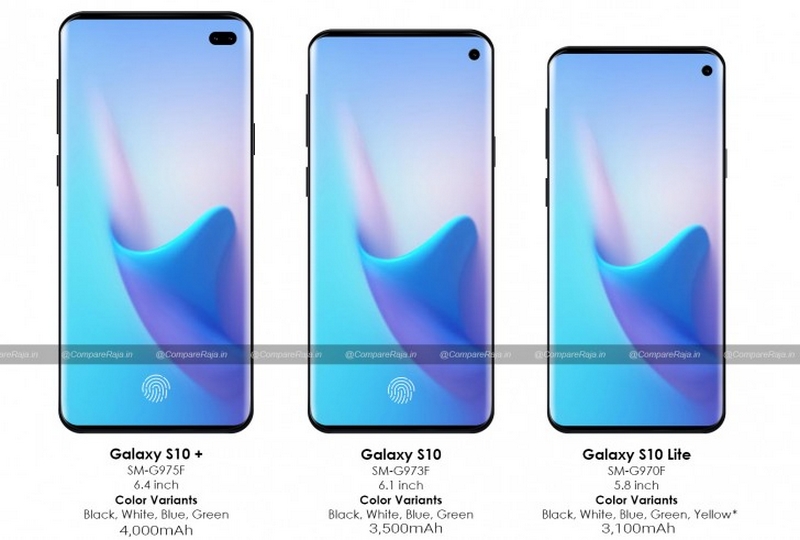 Thông tin về kích thước màn hình, dung lượng pin của dòng Galaxy S10 - ảnh 2 Thông tin về kích thước màn hình, dung lượng pin của dòng Galaxy S10 - ảnh 2