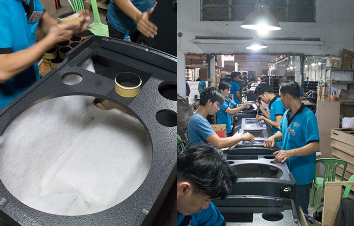 Sản xuất thùng loa