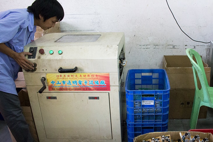 Sản xuất board mạch