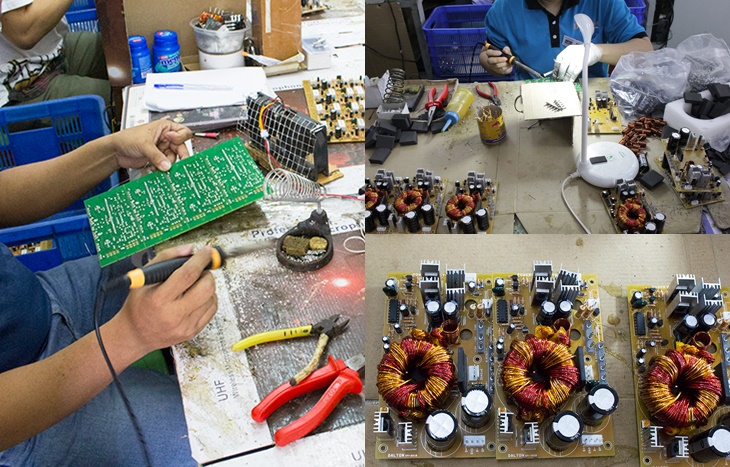 Sản xuất board mạch