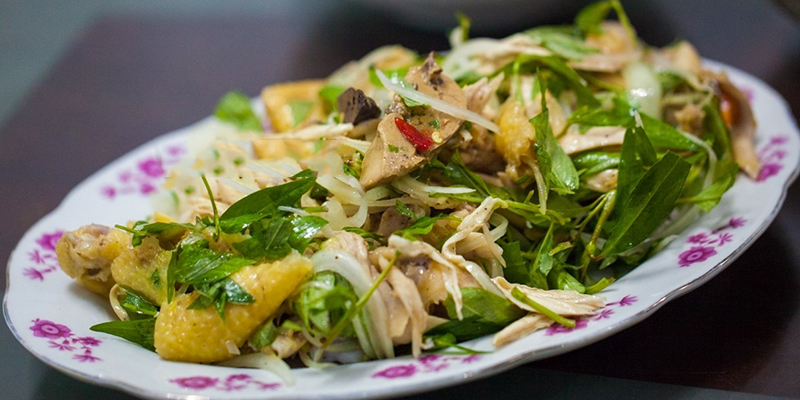 Gỏi gà xé phay Gỏi gà xé phay