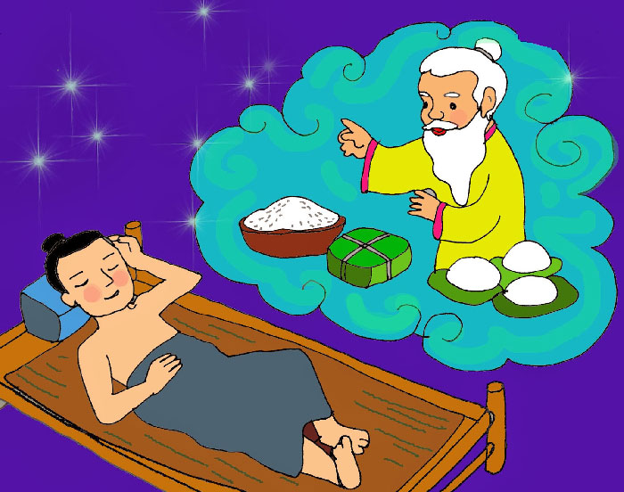 Nhấn vào ảnh để phóng to Ý nghĩa của bánh chưng, bánh giầy trong ngày Tết cổ truyền