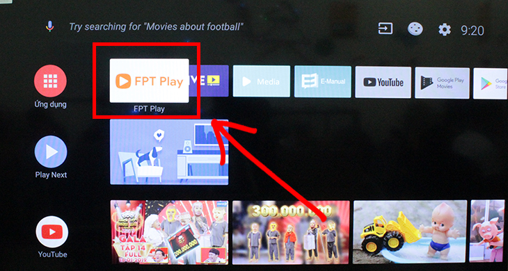 chọn FPT Play
