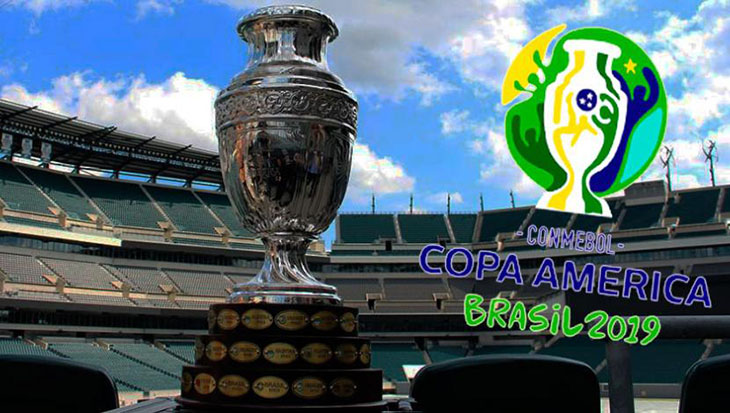 Copa America 2019 (từ 14/6 đến 7/7 tại Brazil)