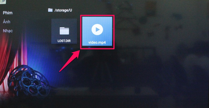Cách xem phim, nhạc, ảnh trong USB trên Android tivi Skyworth 2018