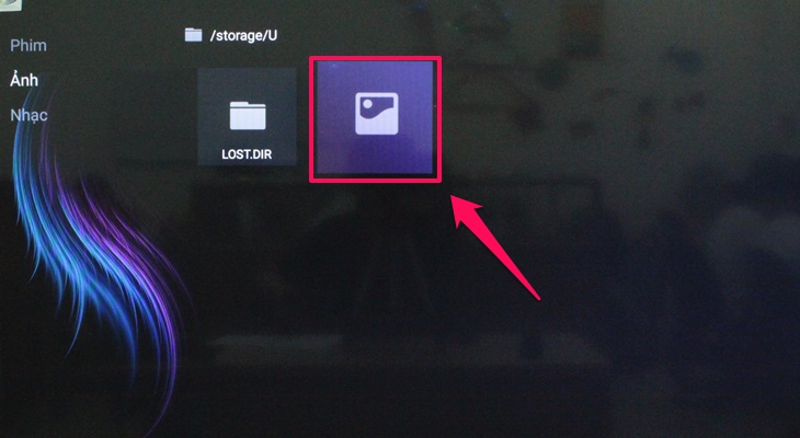 Cách xem phim, nhạc, ảnh trong USB trên Android tivi Skyworth 2018