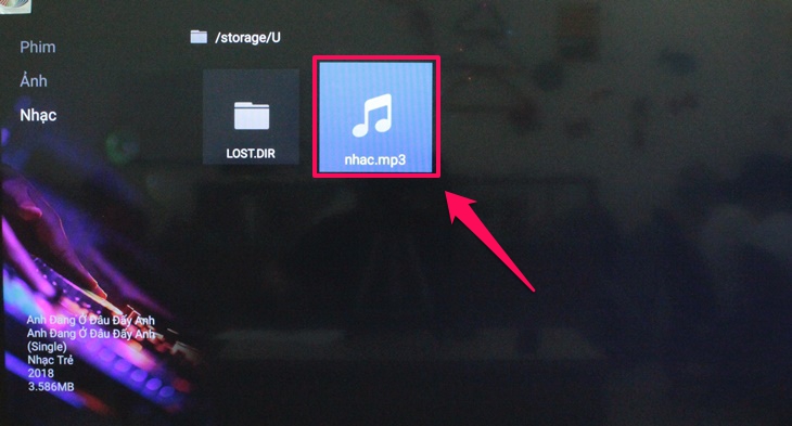Cách xem phim, nhạc, ảnh trong USB trên Android tivi Skyworth 2018