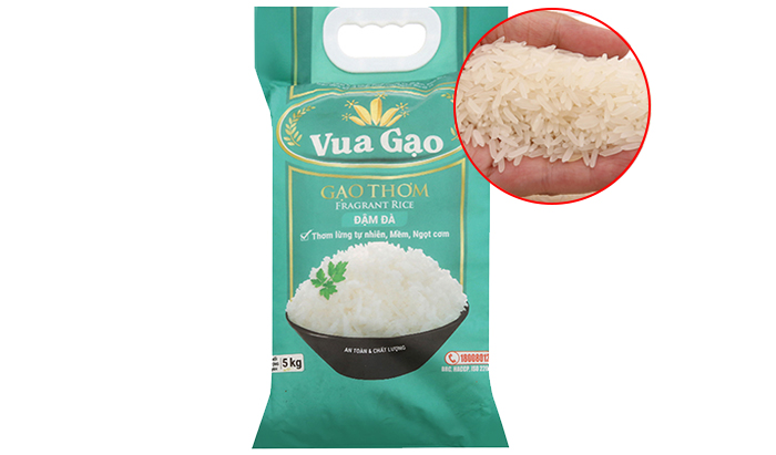 Gạo thơm Vua Gạo Đậm Đà