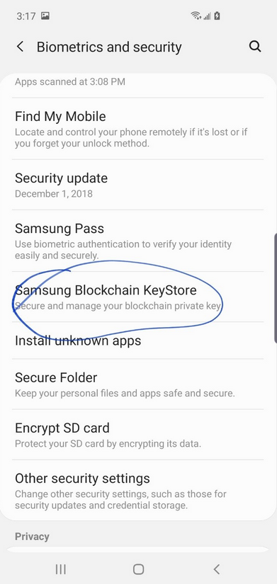Galaxy S10 lộ ảnh thực tế cho thấy máy sẽ hỗ trợ lưu trữ blockchain Galaxy S10 lộ ảnh thực tế cho thấy máy sẽ hỗ trợ lưu trữ blockchain
